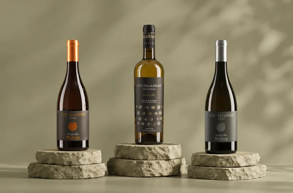 Botellas de vino de la bodega Castrobrey