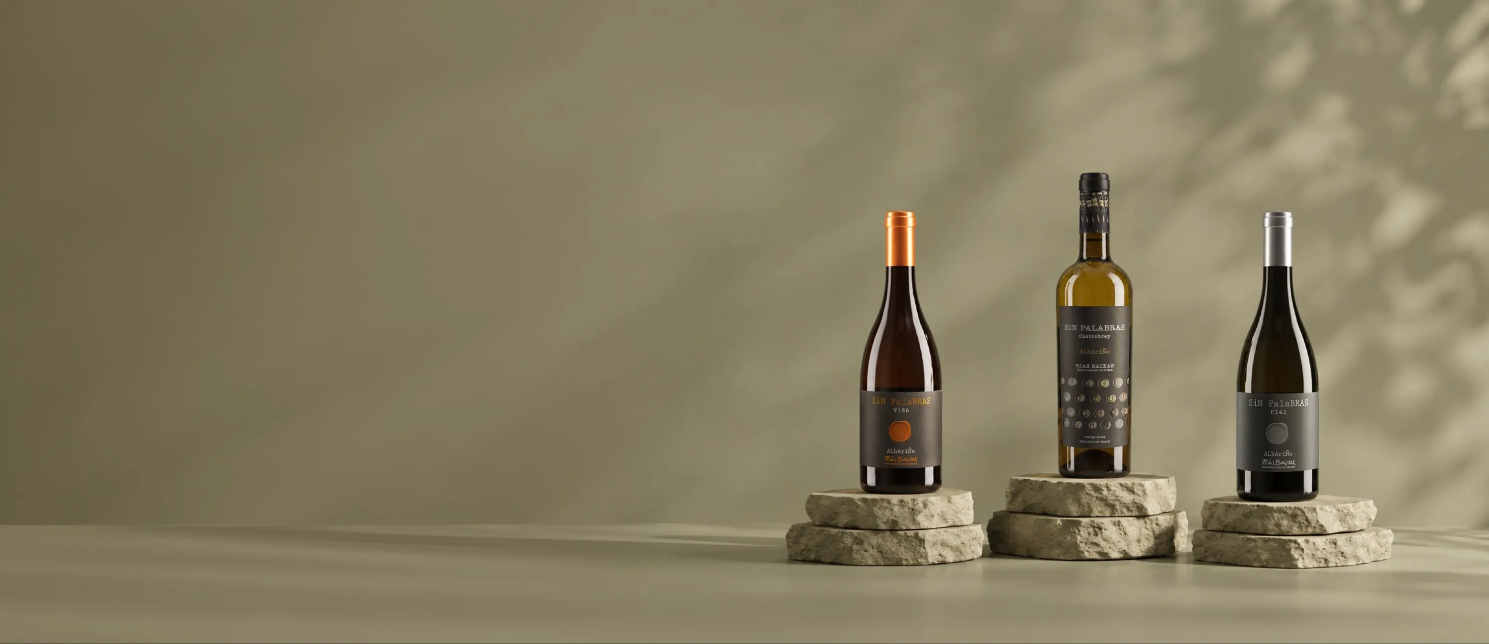 Botellas de vino de la bodega Castrobrey